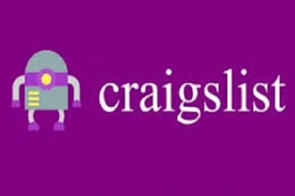 develop facebook marketplace bot, auto listing bot, craigslist bot