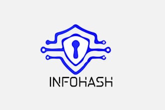 design your brand abstract and pictorial security logo for your brand