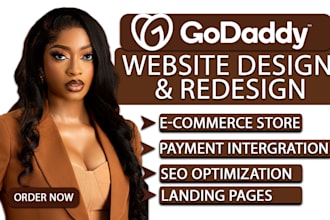 godaddy website design godaddy website redesign, develop godaddy website, SEO
