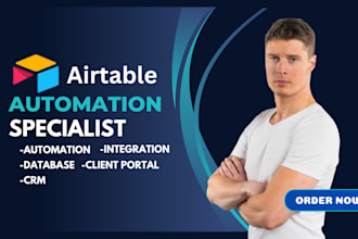 setup airtable database airtable automation softr website expert airtable expert