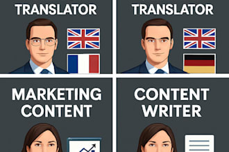 do manual translation from english to french language