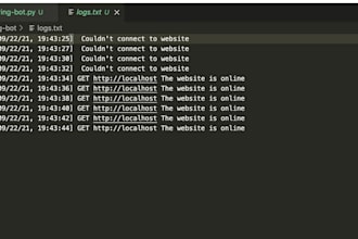 setup task bot, macro bot, web scraping, python script, craigslist bot