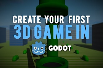 develop 3d godot game