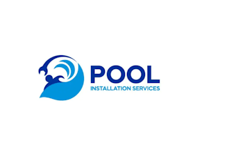 design your brand abstract and pictorial pool service logo