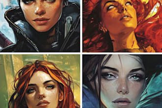 do comic book art and comic book illustration