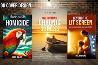 design ebook cover, amazon kindle book cover, kdp cover