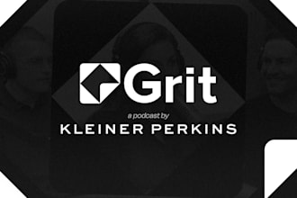 design clean podcast thumbnails for vc and tech companies