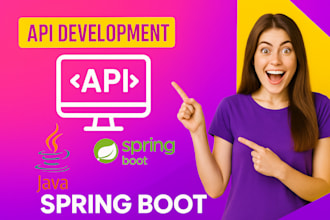develop your scalable backend in spring boot java