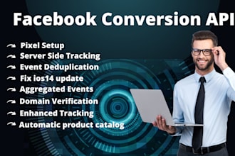 setup facebook conversion API with server side tracking for shopify woocommerce