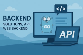 build golang backend for high performance services