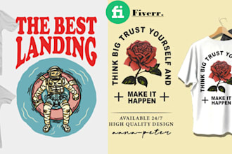 do custom typography christian t shirt and graphic design
