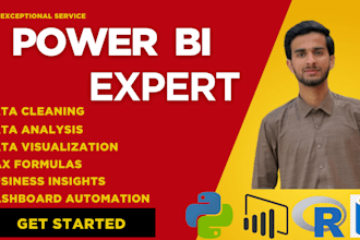 do data analysis ,data visualization using  python,sql,power bi