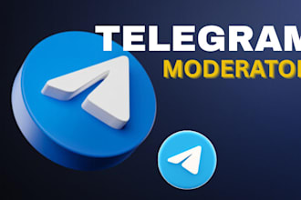 setup telegram ads be your telegram moderator with 20 chatter telegram growth
