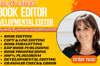proofread, developmental edit, format fiction  workbook, memoir nonfiction novel