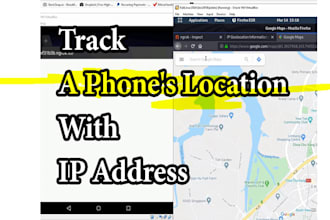 create user location tracker app in android, trace IP, location trace,IP address