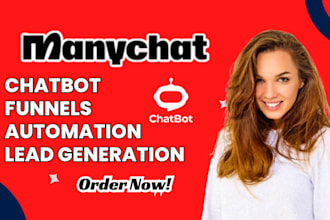 create social media ai chatbot instagram manychat dm automation lead generation
