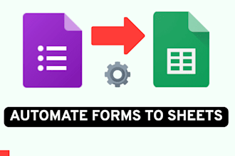 automate google forms to sheets workflows