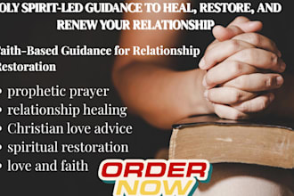 give you a prophetic word and prophetic counselling
