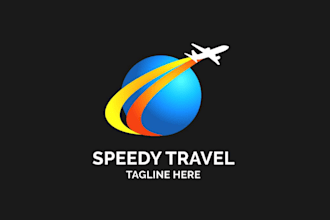 make gorgeous aviation and airline logo design