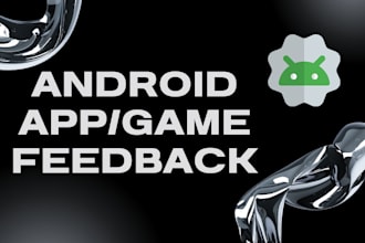 test and review your android game or app