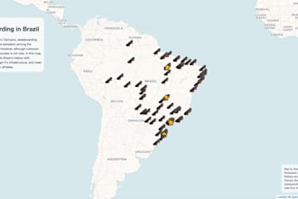 do gis analysis, web mapping, and geodata visualization