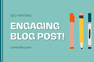 write ai generated blog posts and descriptions