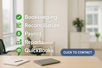 provide expert bookkeeping monthly financial report, reconciliations and budgets
