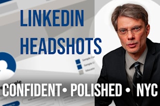 photograph clean, modern headshots for your linkedin or resume