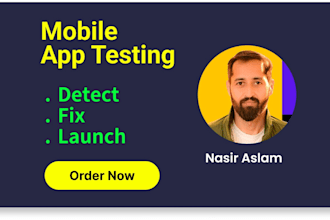 do  mobile app testing on real devices
