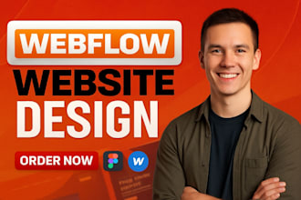 develop and design webflow websites, figma to webflow, webflow and figma expart
