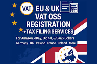 handle eu vat oss registration for germany uk fr , swe, ire poland, estonia