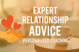 provide expert relationship advice and personalized coaching