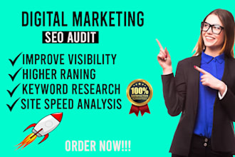 perform a comprehensive SEO audit with websites analysis