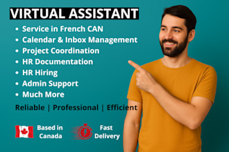 be your native french executive virtual assistant for admin and HR
