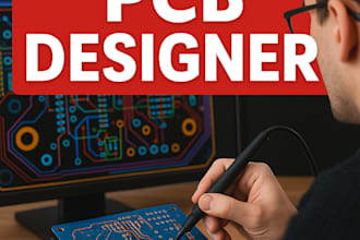 assist in pcb design, circuit design, simulation, report and documentation