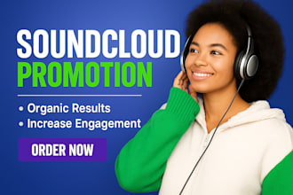 create and run ads to do sound cloud promotion of your song