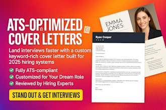 ats optimized CV linkedin profile optimized portfolio design resume template