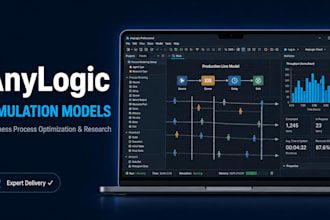do simulation models in anylogic for business research