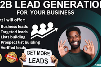 provide 1000 targeted b2b lead generation ecommerce business leads