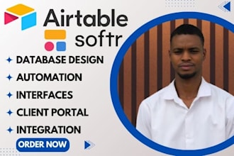 airtable database softr web apps automation interface