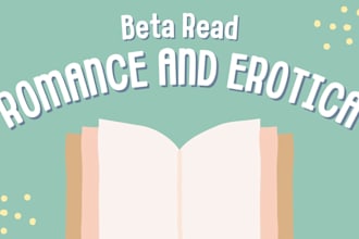 beta read your romance or erotica