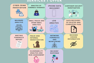 do digital forensics, memory forensics, incident response, malware analysis