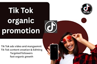 organically grow your tiktok channel to get in real audience