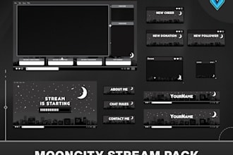 create graphics for streamers