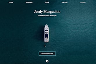 build a static website with clean HTML and CSS