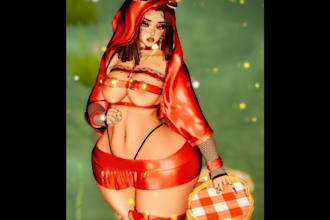 design, edit, upload vrchat avatar vr character furry nsfw mmd model vrc model