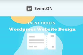 design raffle website, event ticket selling website on eventon event calender