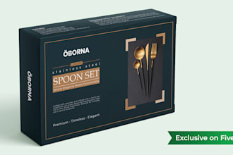 minimalist box design, product box design, modern box design, mailer box and 3d