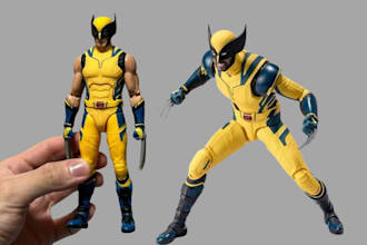 do articulated action figure 3d sculpting 3d miniature action figure 3d printing