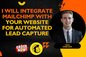 integrate mailchimp with your website for automated lead capture